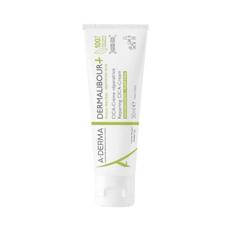 A-Derma Dermalibour + cica crème réparatrice 50 ml