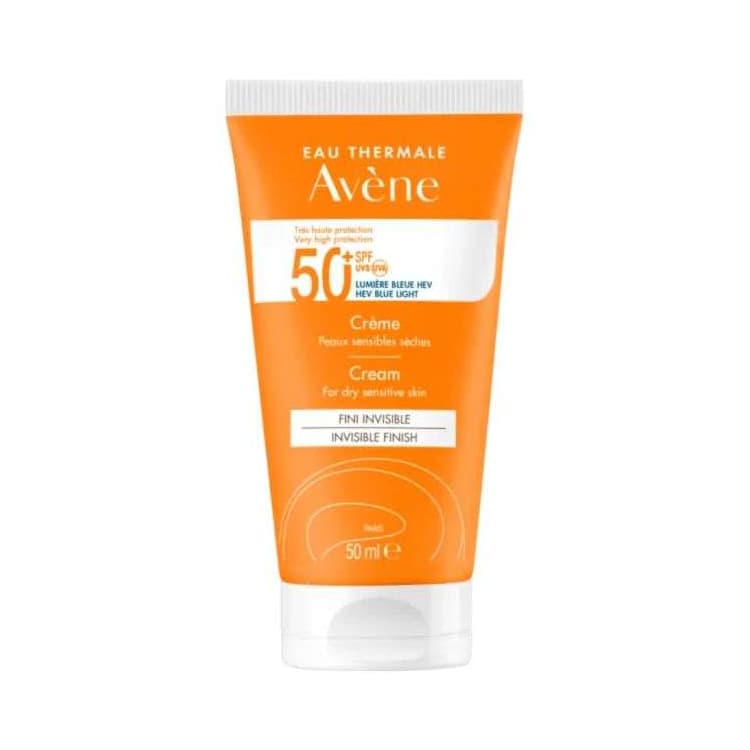 Avène Crème fini invisible spf 50+ peaux sensibles sèches 50 ml