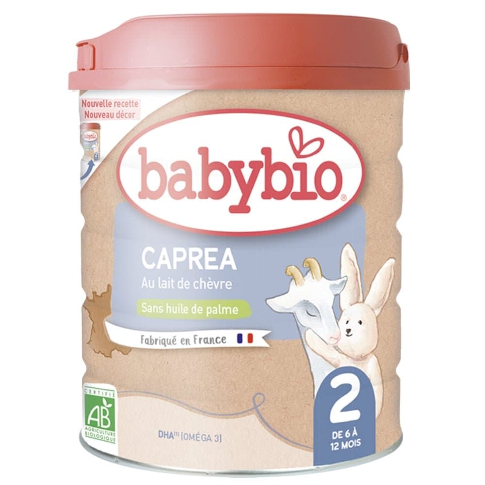 Babybio Caprea 2 Lait de Chèvre 6-12 Mois 800 g – alimentation bébé
