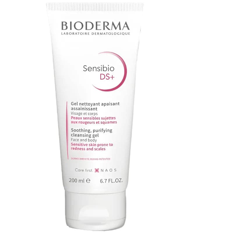 Bioderma Sensibio DS+ Gel Nettoyant Apaisant 200 ml – nettoyant visage