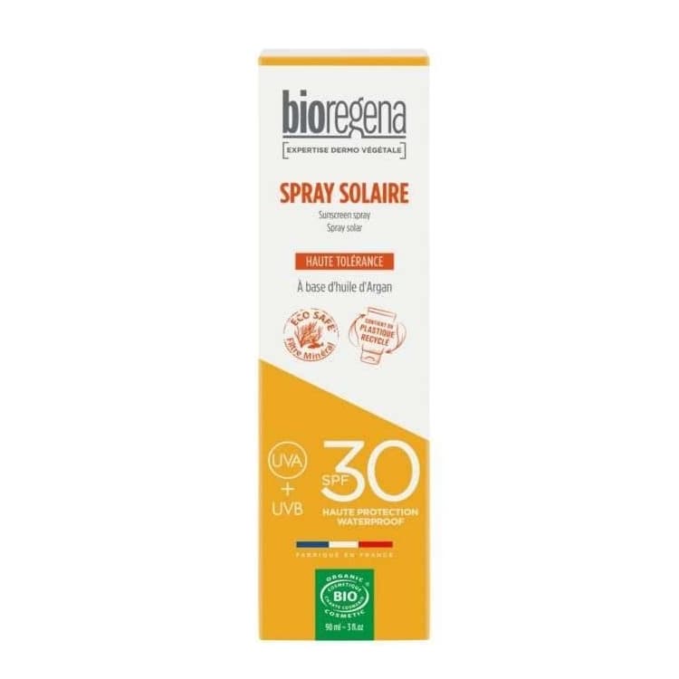 Bioregena Spray Solaire Bio SPF 30