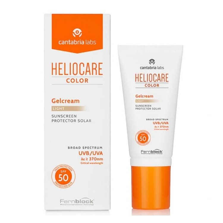 Cantabria Labs Heliocare color gel crème spf 50+ light 50 ml