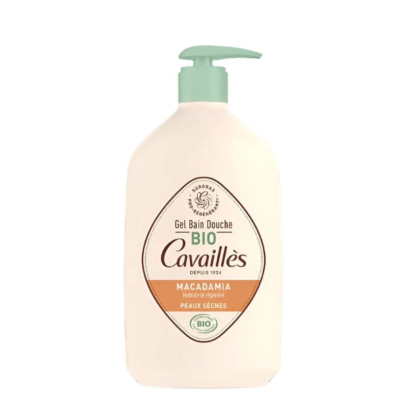 Cavaillès Gel Bain Douche Surgras Huile de Macadamia Bio 400 ml – soin corps