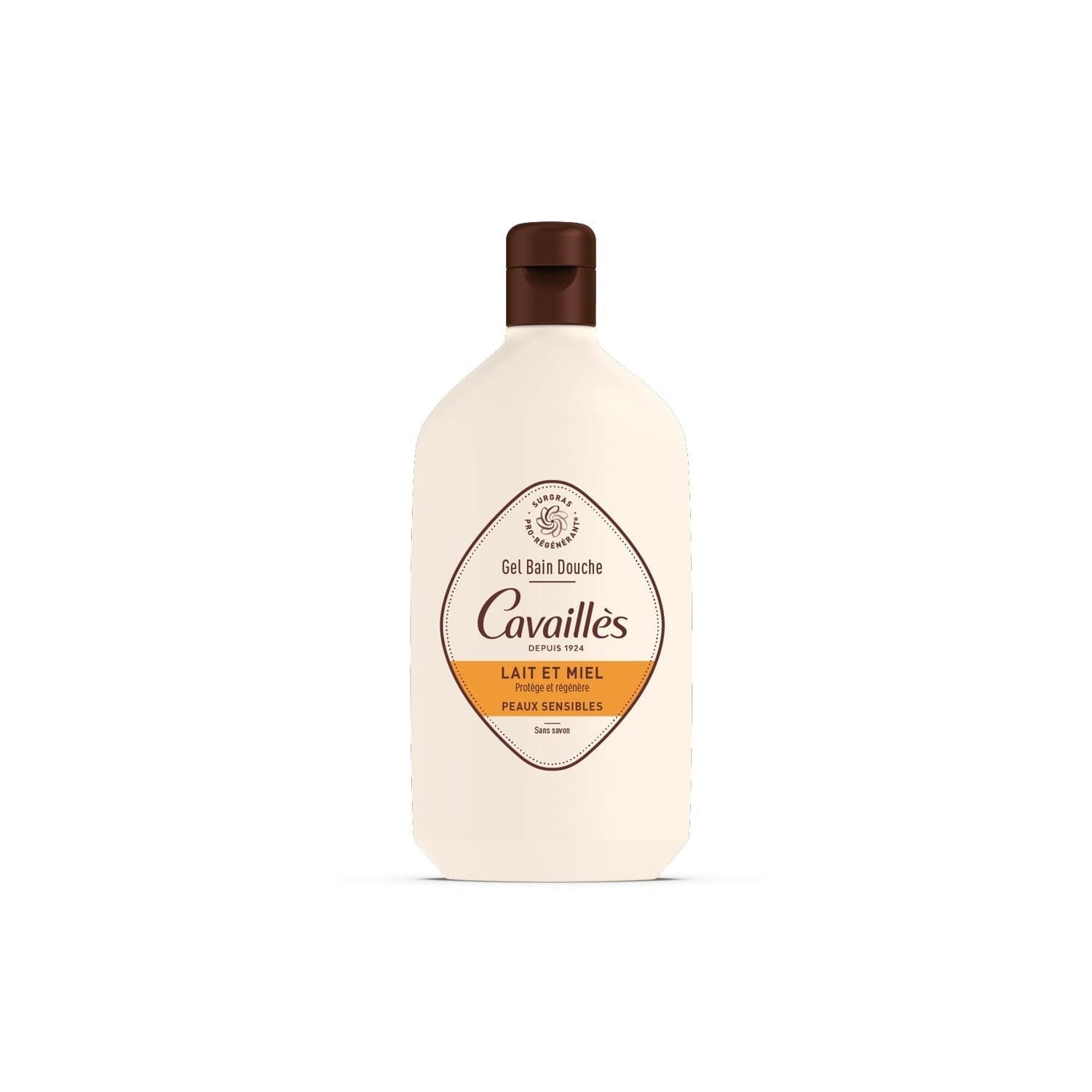 Cavaillès Gel Bain Et Douche Surgras Lait & Miel 1000 ml – soin corps