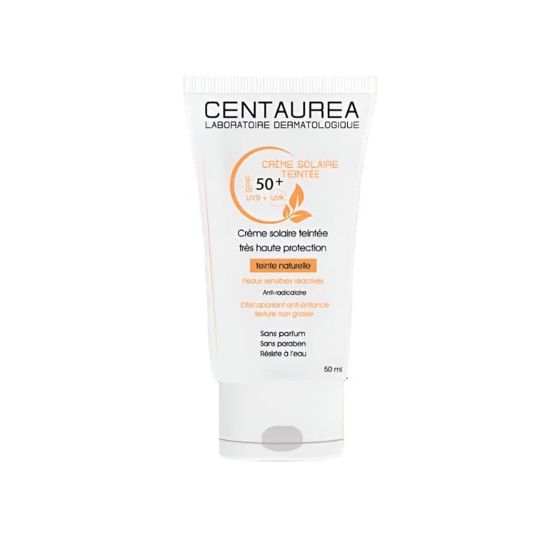 Centaurea Crème Solaire Teintée SPF 50+ - Haute Protection – protection solaire
