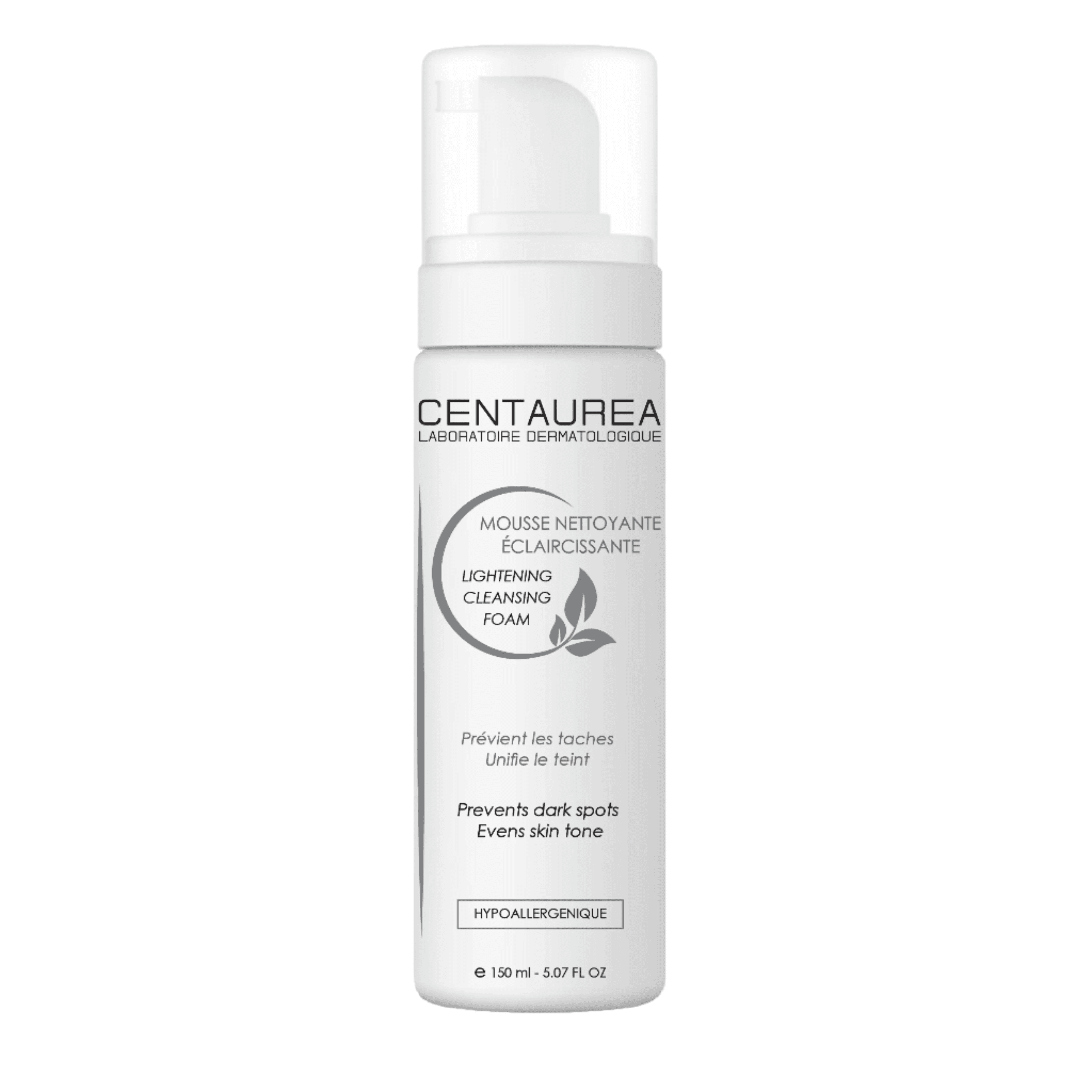 Centaurea Mousse Nettoyante Éclaircissante 150 ml – nettoyant visage