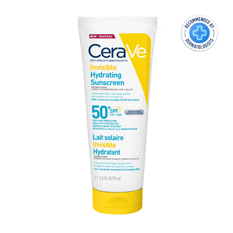 CeraVe Lait solaire invisible hydratant 75 ml