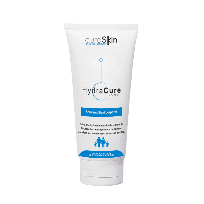 Curaskin HydraCure Soin Emollient Corporel 200 ml – soin corps