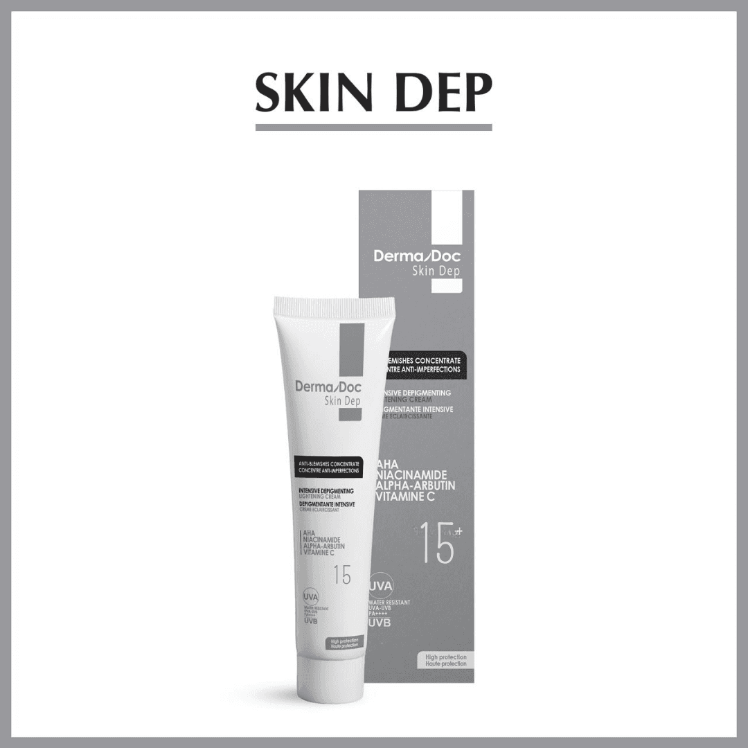 DermaDoc Crème Dépigmentante Intensive SPF15 40 ml – protection solaire