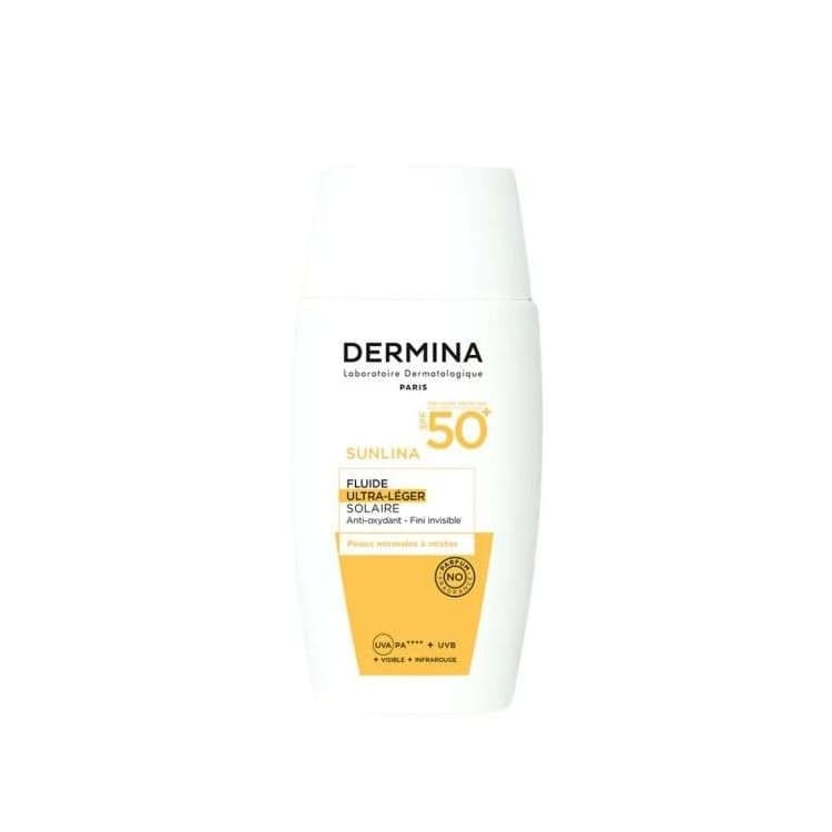 Dermina Sunlina Fluide Ultra Léger SPF 50+
