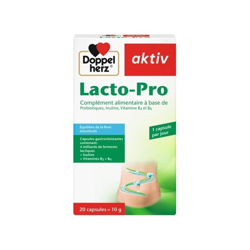 Doppel Herz Aktiv Lacto-Pro - Équilibre Intestinal – complément alimentaire