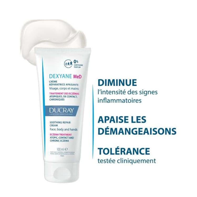 Ducray Dexyane med crème réparatrice apaisante 100 ml