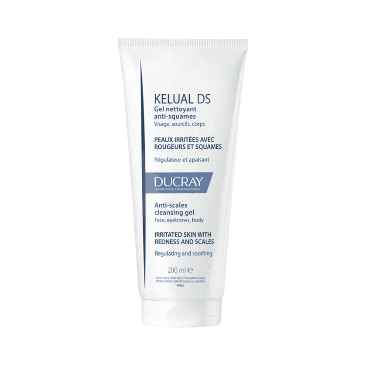 Ducray Kelual ds gel nettoyant anti squames 200 ml
