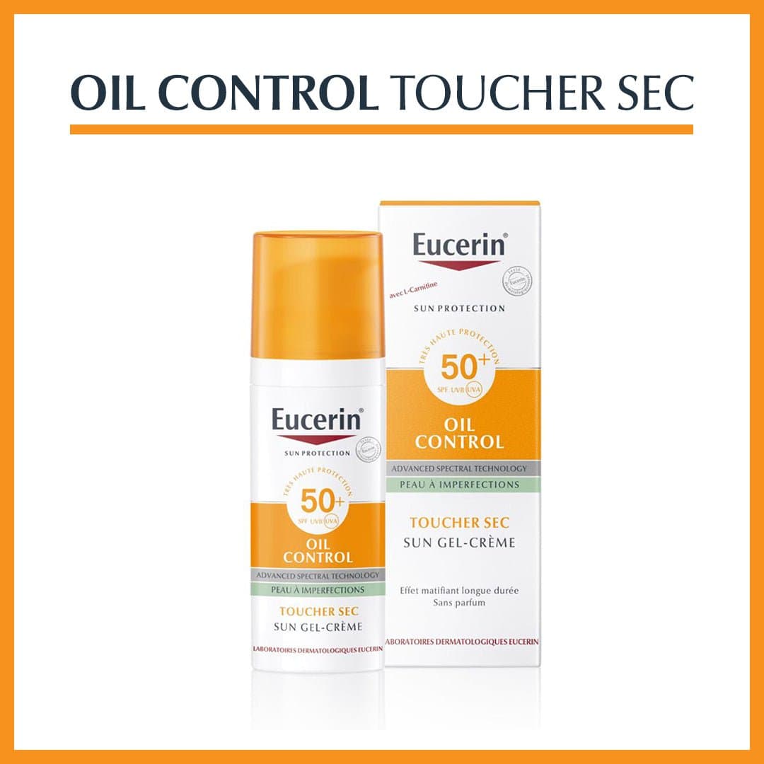 Eucerin Sun Protection Oil Control Gel-Crème SPF50 – protection solaire