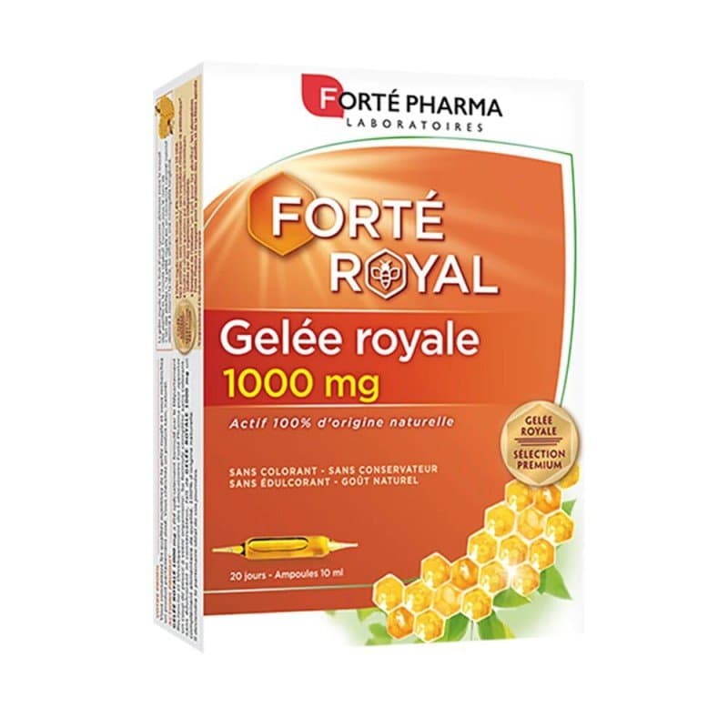 Forté Pharma Forté Royal Gelée Royale 20 ampoules – complément alimentaire