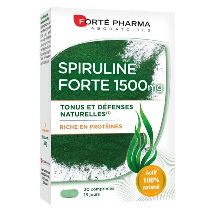 Forté Pharma Spiruline Forte 30 comprimés – complément alimentaire