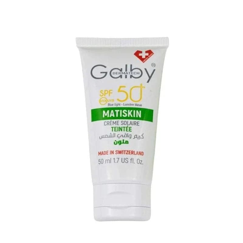 Galby Matiskin Crème Solaire Teintée SPF50+ 50 ml – protection solaire