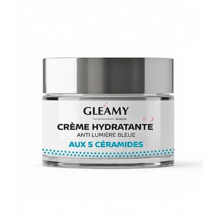 Gleamy Crème Hydratante Anti-Lumière Bleue 50 ml – soin visage
