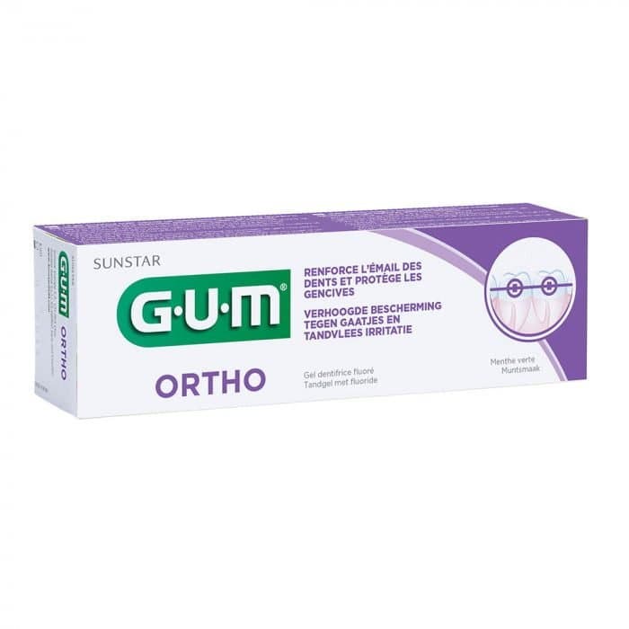 GUM Dentifrice Spécial Orthodontique 75 ml – dentifrice