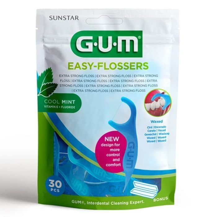 GUM Easy Flossers Cire Mentholée REF 890 – bucco-dentaire