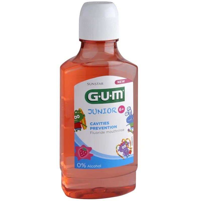 GUM Junior Bain de Bouche 6 300 ml – bain de bouche