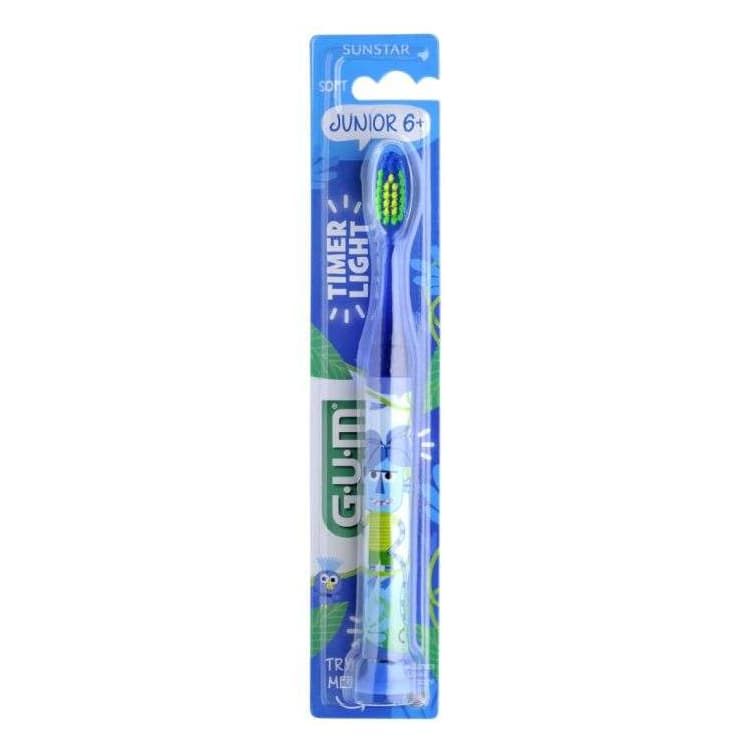 GUM Junior light up 1 minute brosse a dents souple ref 903