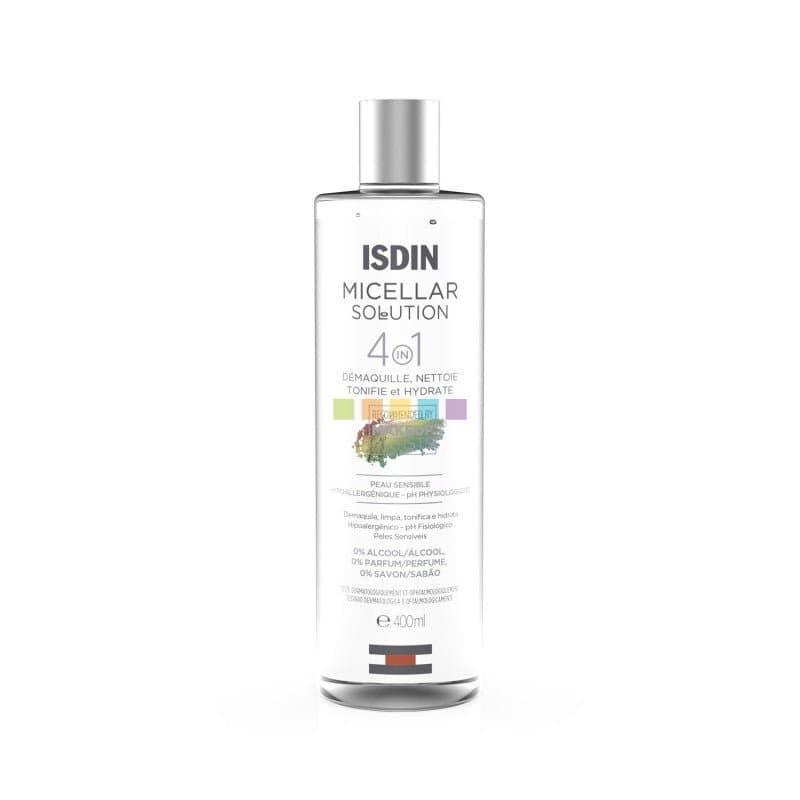 ISDIN Eau Micellaire 4-en-1 400 ml – démaquillant