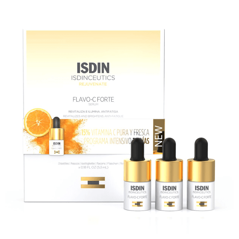 ISDIN Flavo-C Forte Sérum Intensif Anti-Âge 15% Vitamine C – sérum visage