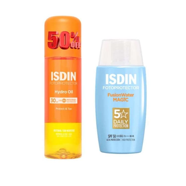 ISDIN Fotoprotector duo fusion water magic +hydro oil 50 ml