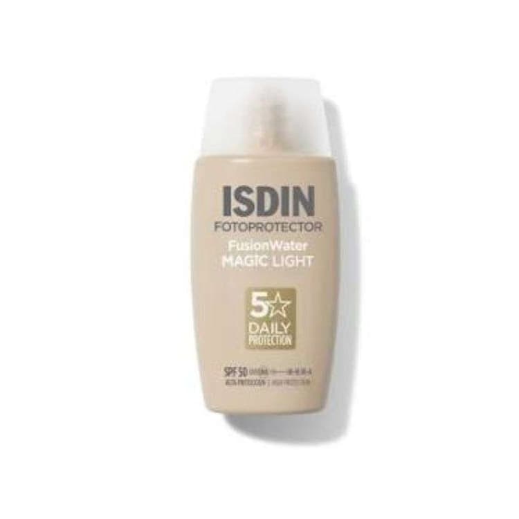 ISDIN Fotoprotector fusion water magic light spf50 50 ml