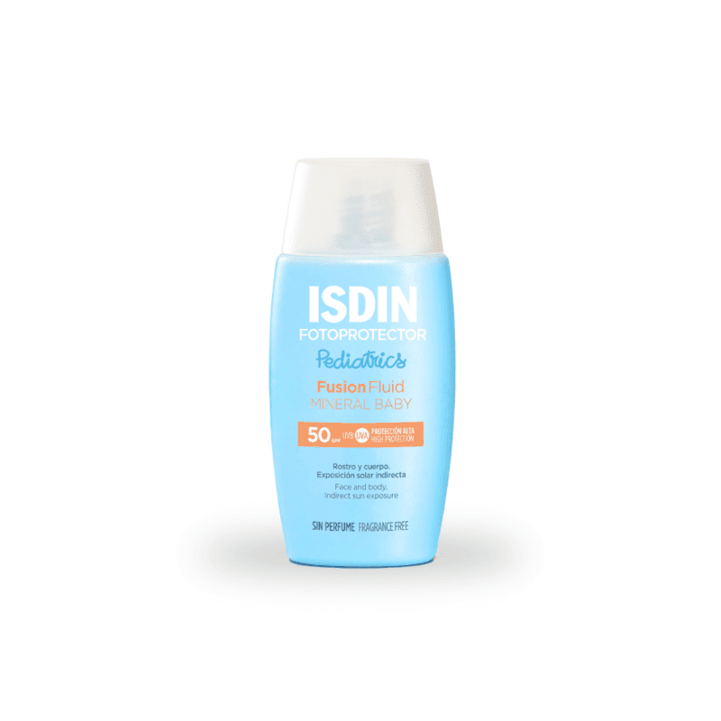 ISDIN Fotoprotector Pediatrics Fusion Fluid Mineral Baby SPF 50 50 ml – protection solaire