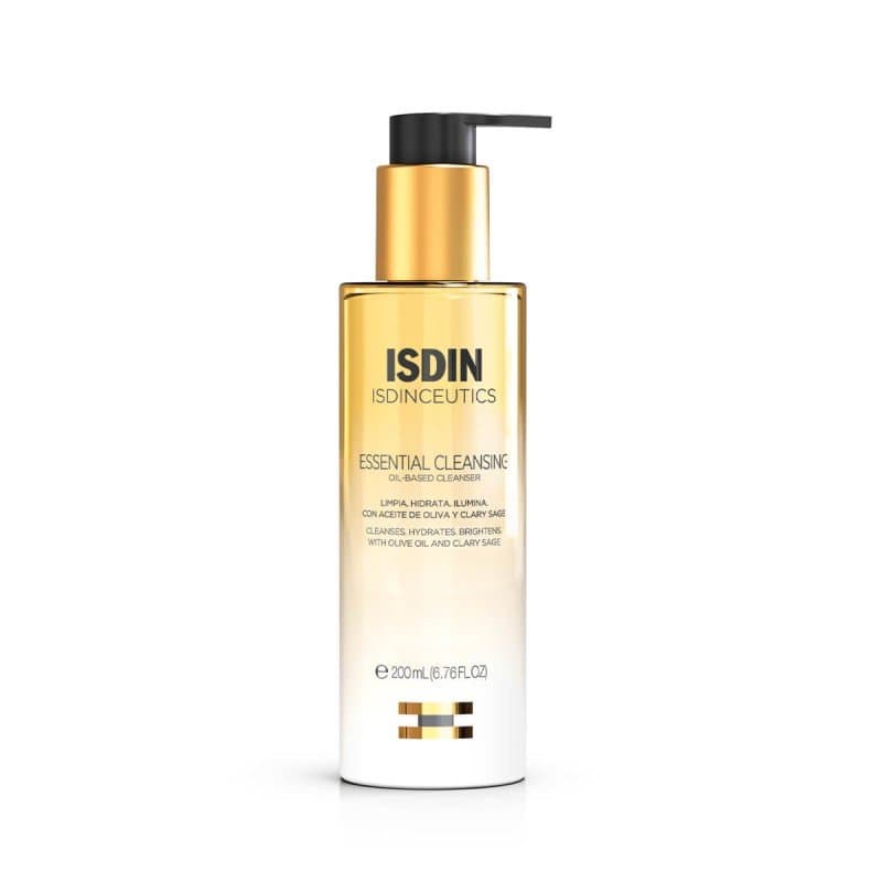 ISDIN ISDINCEUTICS Essential Cleansing Huile Nettoyante 200 ml – nettoyant visage