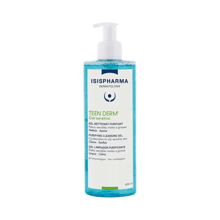 Isispharma Teen derm gel sensitive 400 ml