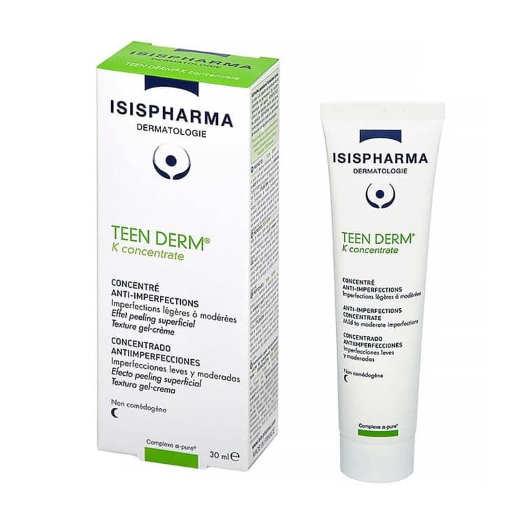 Isispharma Teen derm k concentrate - serum nuit 30 ml