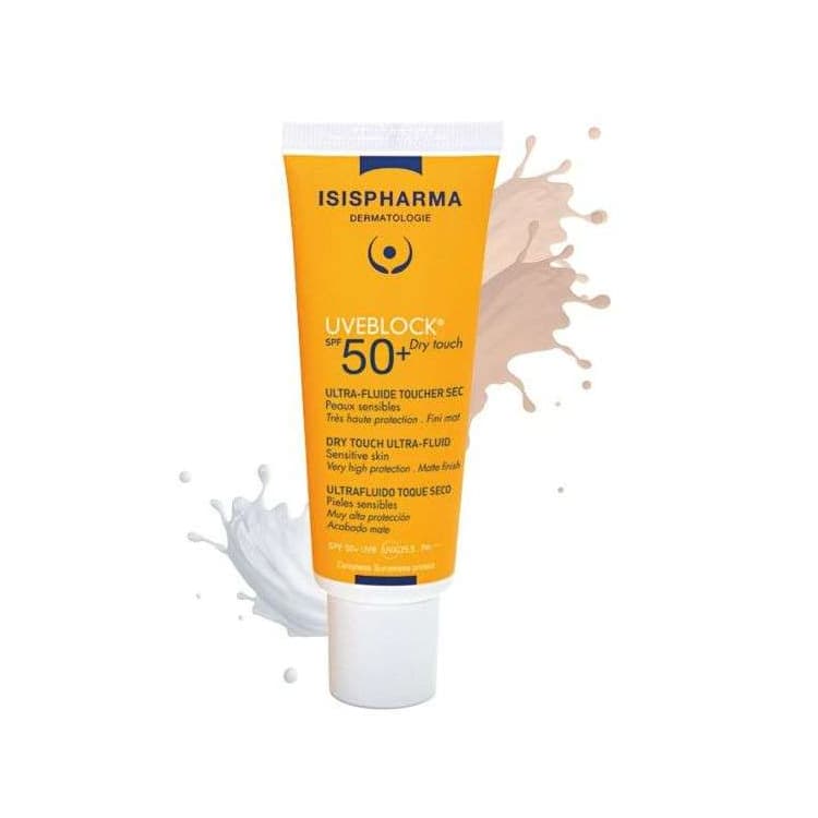 Isispharma Uveblock ultra fluide spf 50 dry touch teinte claire 40 ml