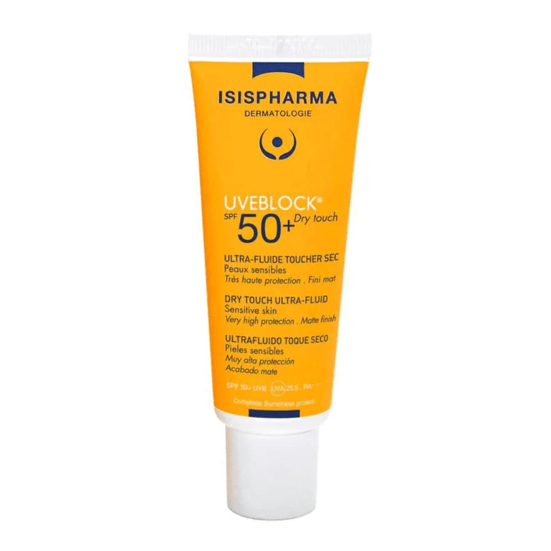 Isispharma Uveblock Ultra-Fluide SPF50+ Toucher Sec Invisible 40 ml – protection solaire