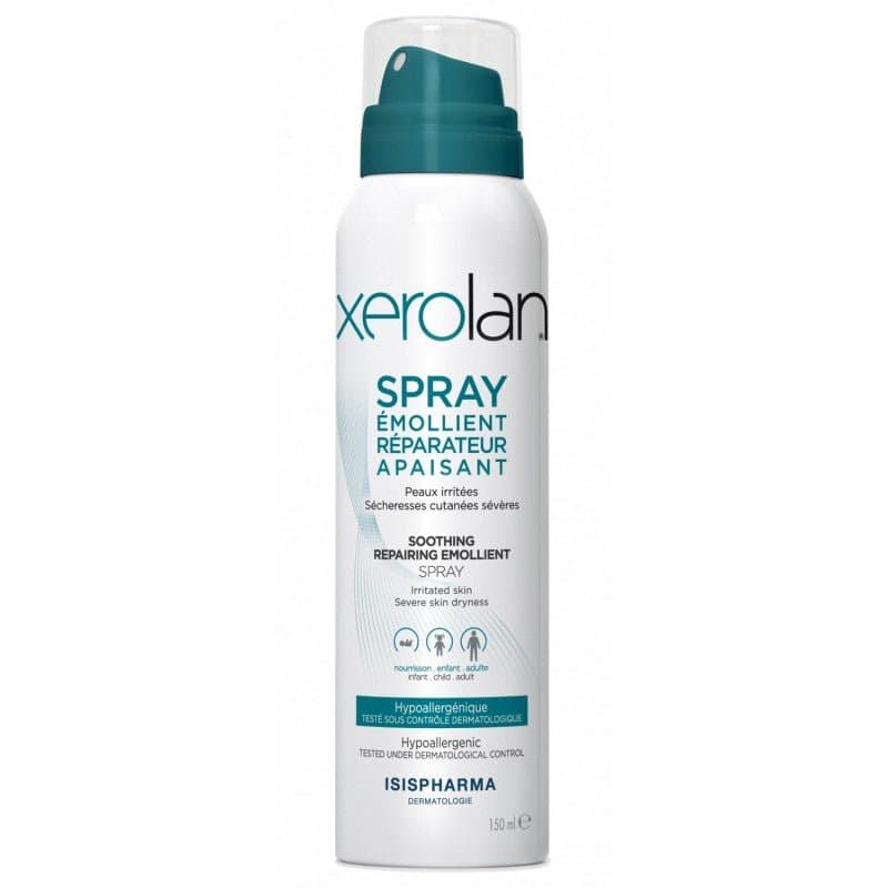 Isispharma Xerolan Spray Émollient Réparateur et Apaisant 150 ml – soin corps
