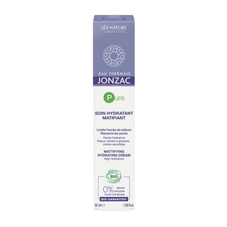 Lea Nature Eau thermale jonzac pure soin hydratant matifiant 50 ml