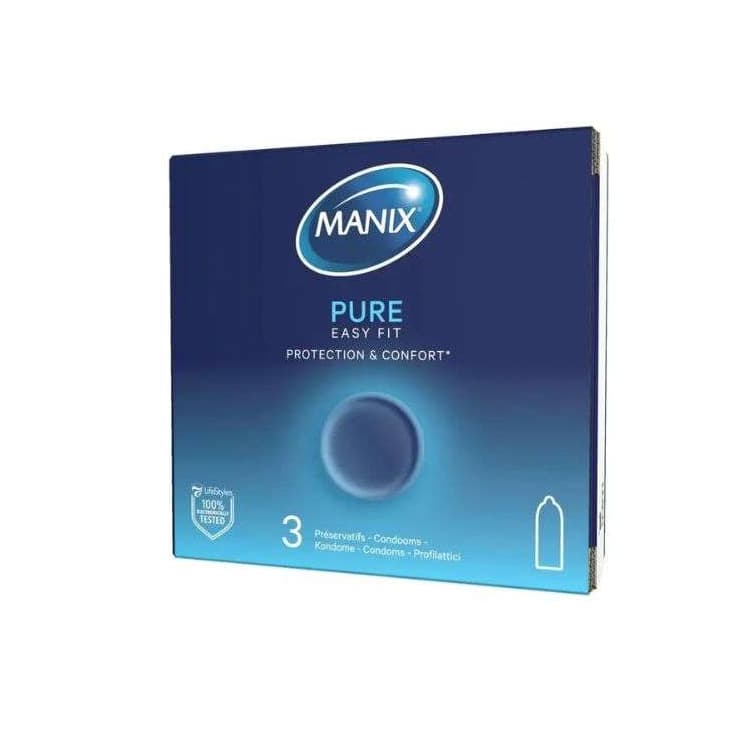 Manix Pure easy fit pack de 3