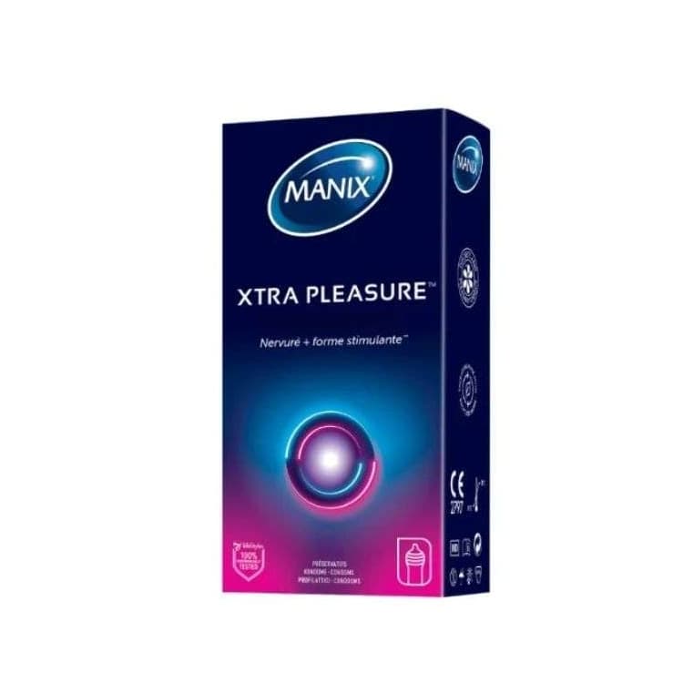 Manix Xtra pleasure 10 préservatifs