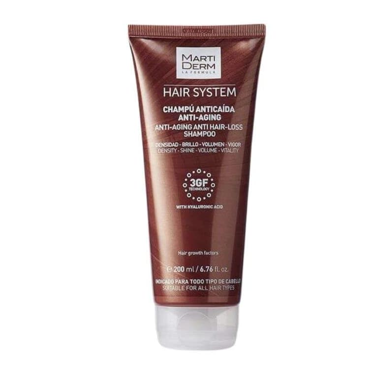 MartiDerm Hair system anti chute shampoing anti age 200 ml