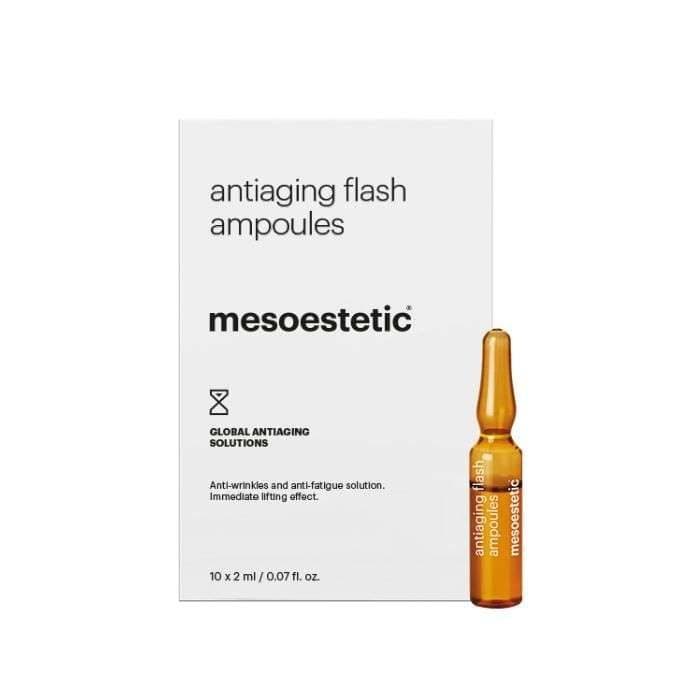 Mesoestetic Antiaging Flash Ampoules Anti-Âge 10x2ml 10 x 2 ml – sérum visage
