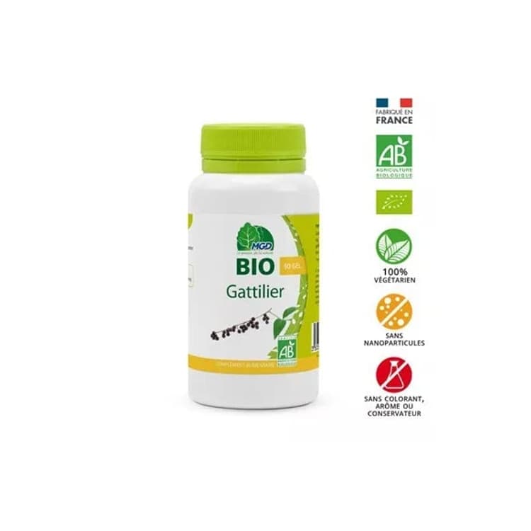 MGD Nature Bio gattilier 90 gélules