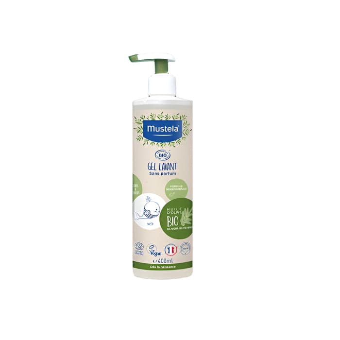 Mustela Bio Gel Lavant Sans Parfum 400 ml – bain & Douche