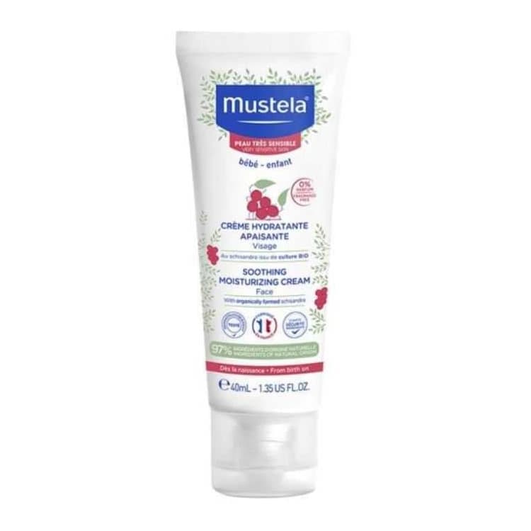 Mustela Crème hydratante apaisante peau très sensible 40 ml
