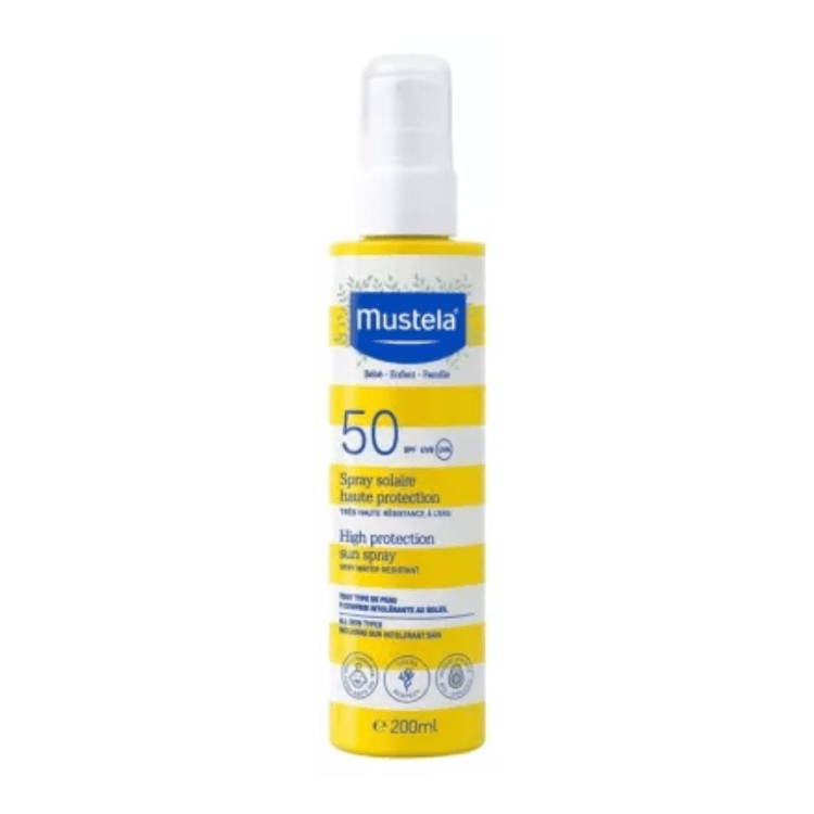 Mustela Spray solaire très haute protection spf 50+ 200 ml