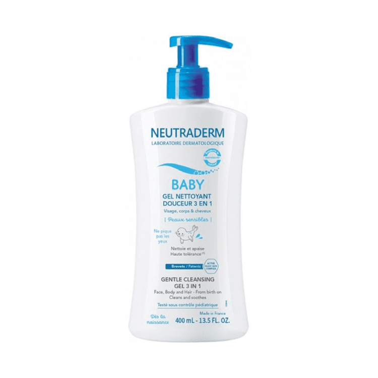 Neutraderm Baby Gel Nettoyant Douceur 3-en-1