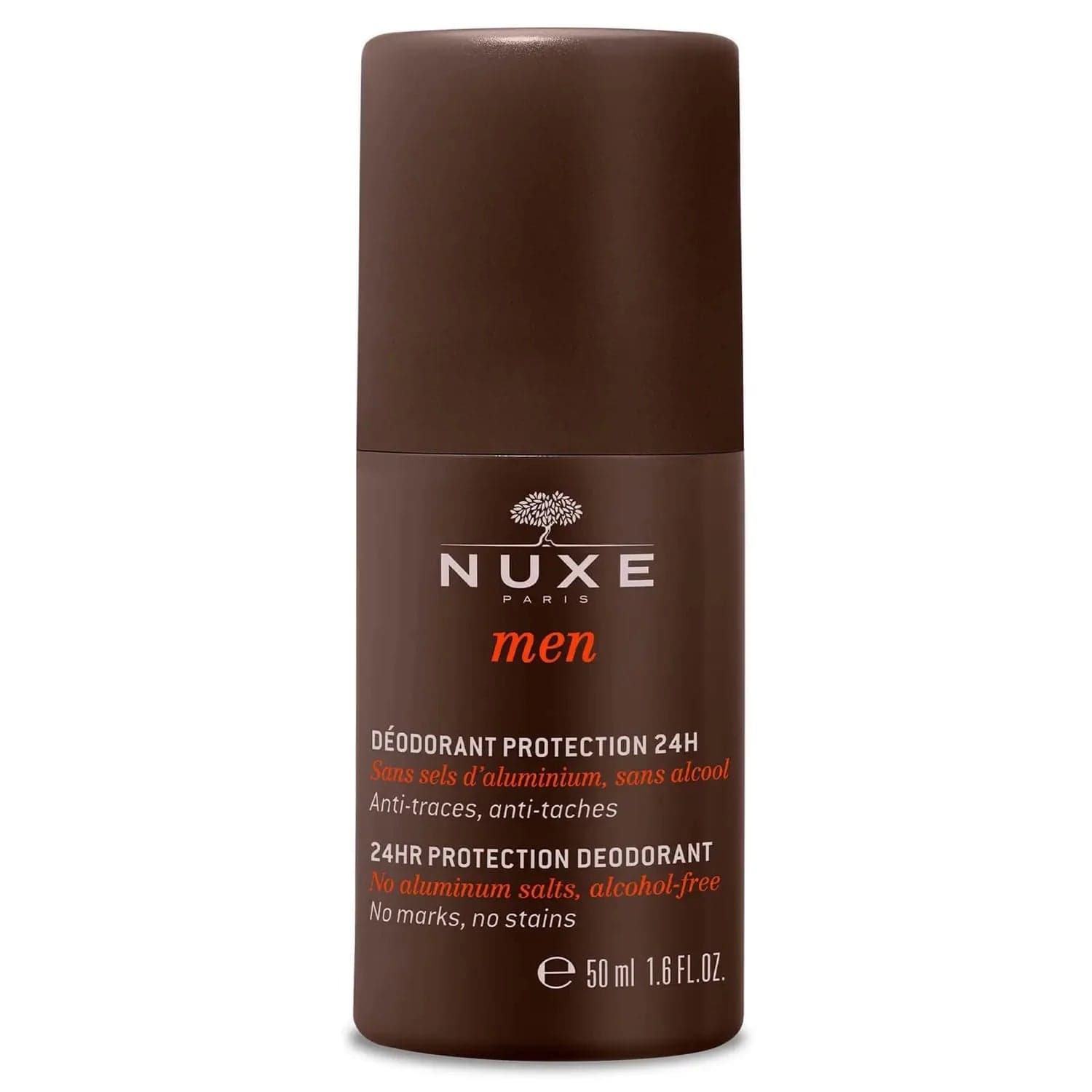 Nuxe Men Déodorant Protection 24h Roll-On 50 ml – hygiène homme