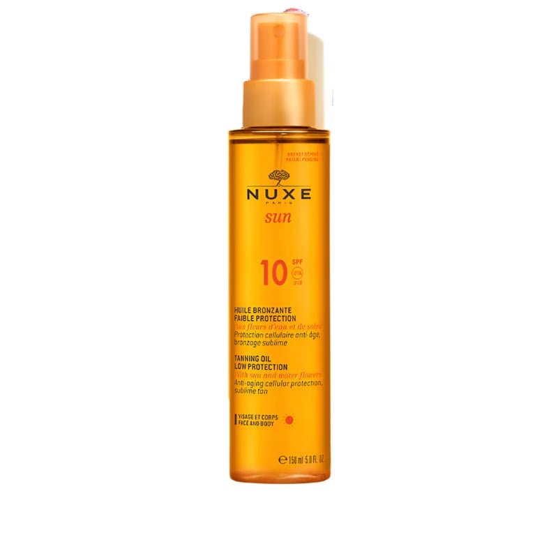Nuxe Sun Huile Bronzante SPF10 - Protection Faible 150 ml – protection solaire