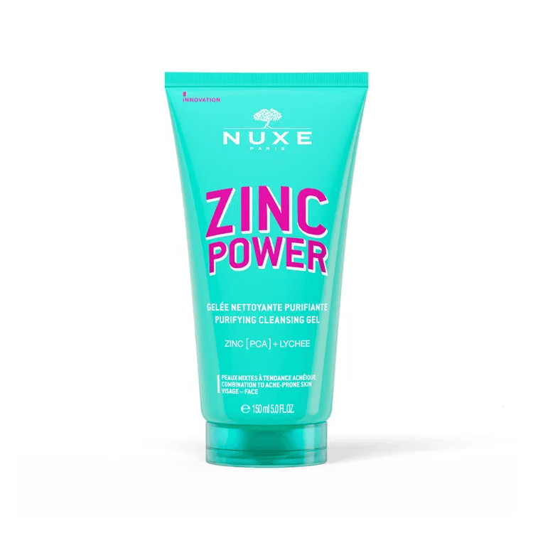 Nuxe Zinc power gelée nettoyante purifiante 150 ml